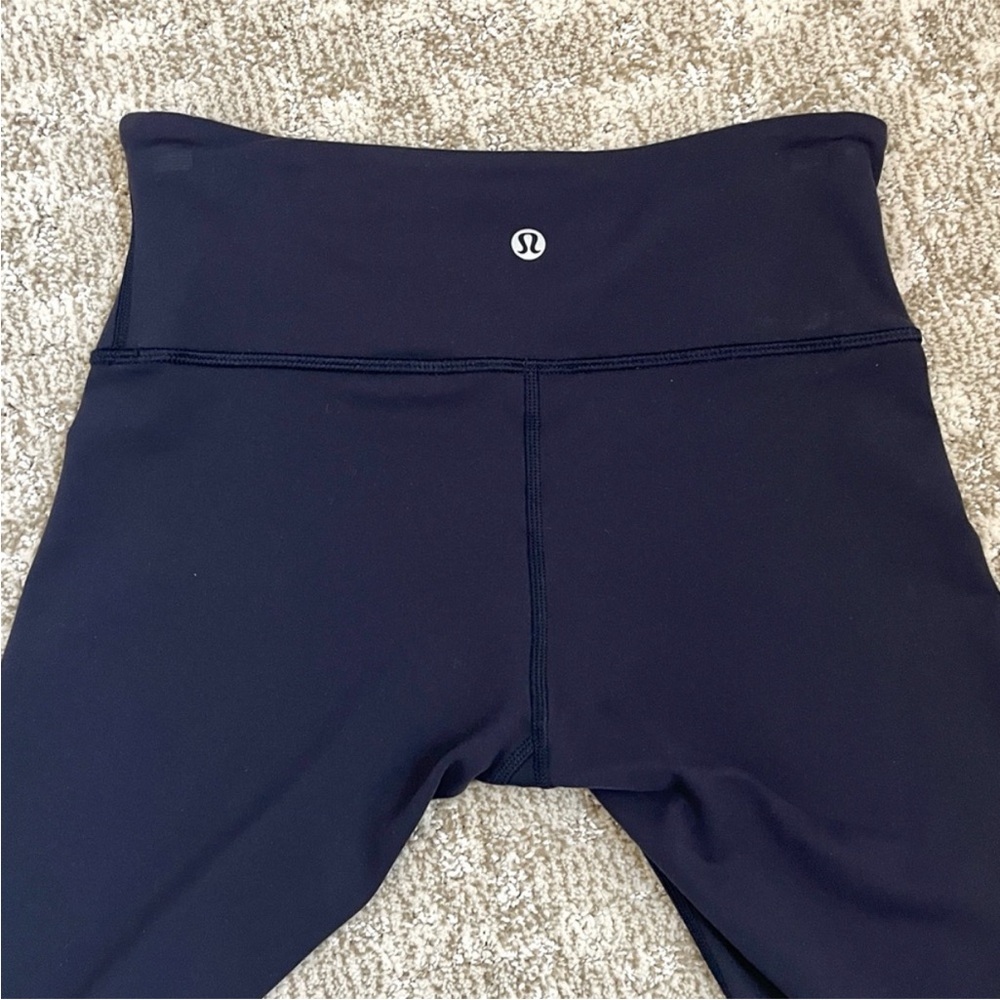 Lululemon Women’s Midnight Navy Wunder Under Low-Rise Tight (Full-On Luon)—4 - Picture 8 of 10